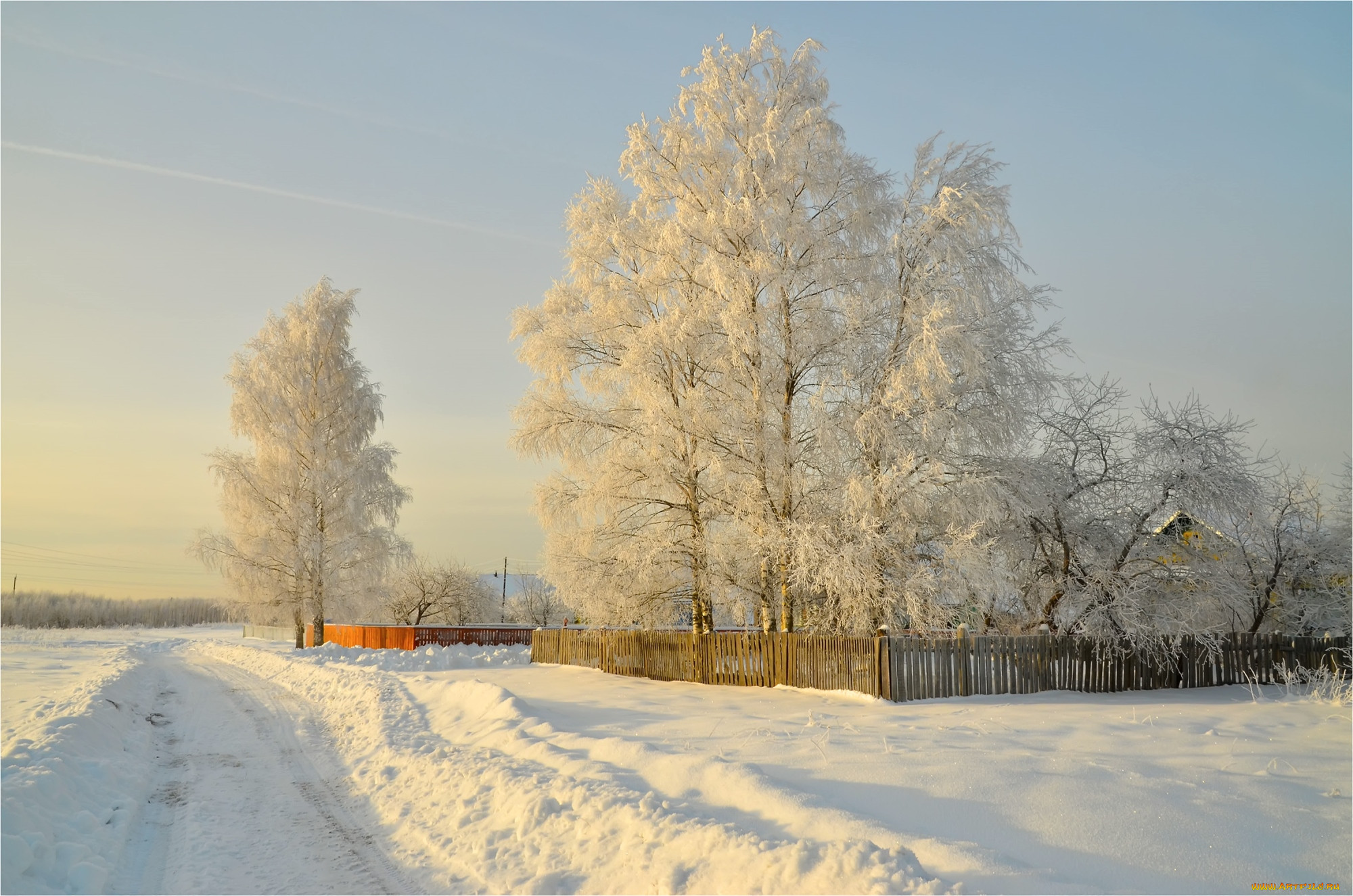 Природа Мордовии зимой